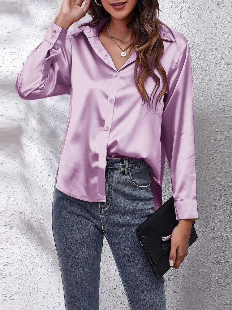 Andrea long sleeve button up shirt