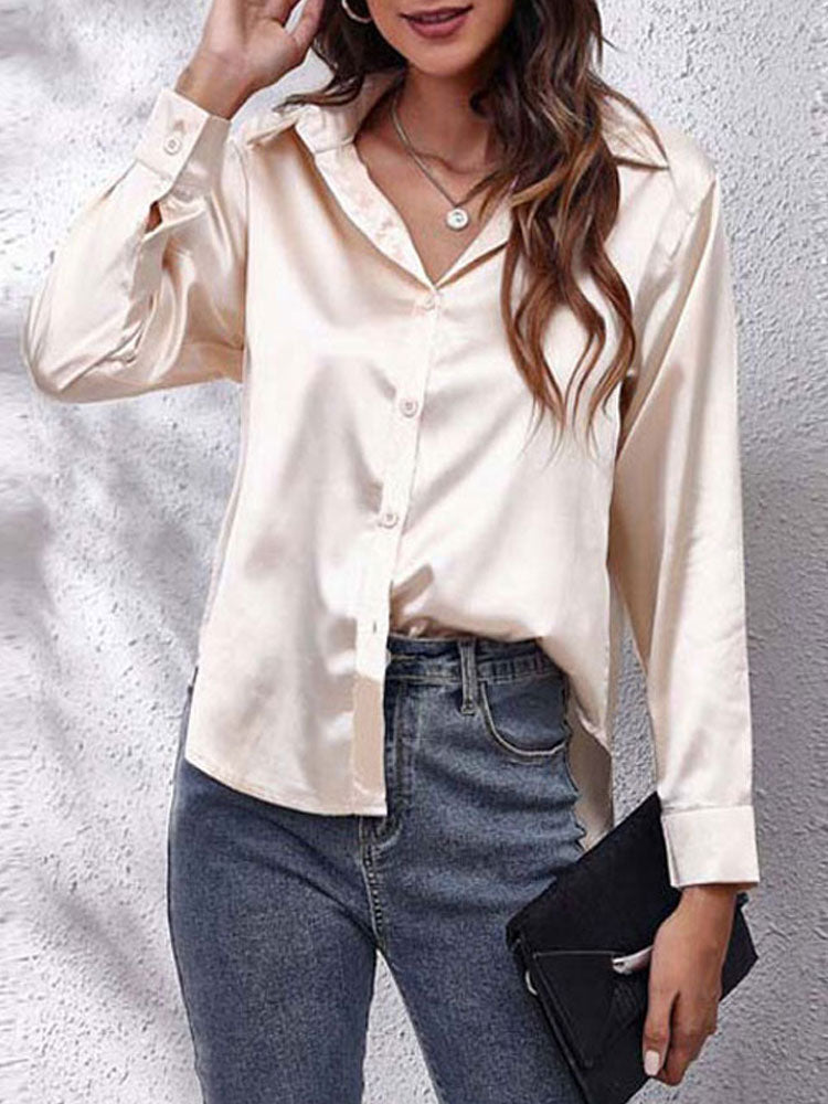 Andrea long sleeve button up shirt