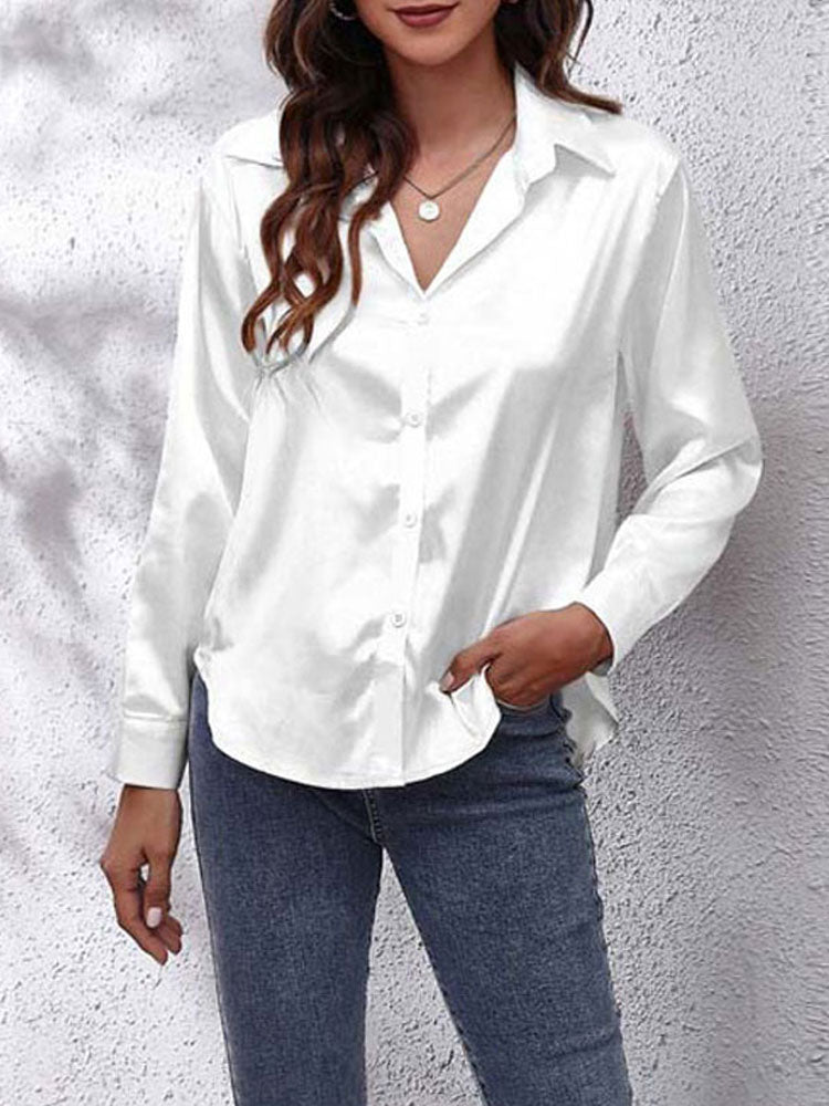 Andrea long sleeve button up shirt