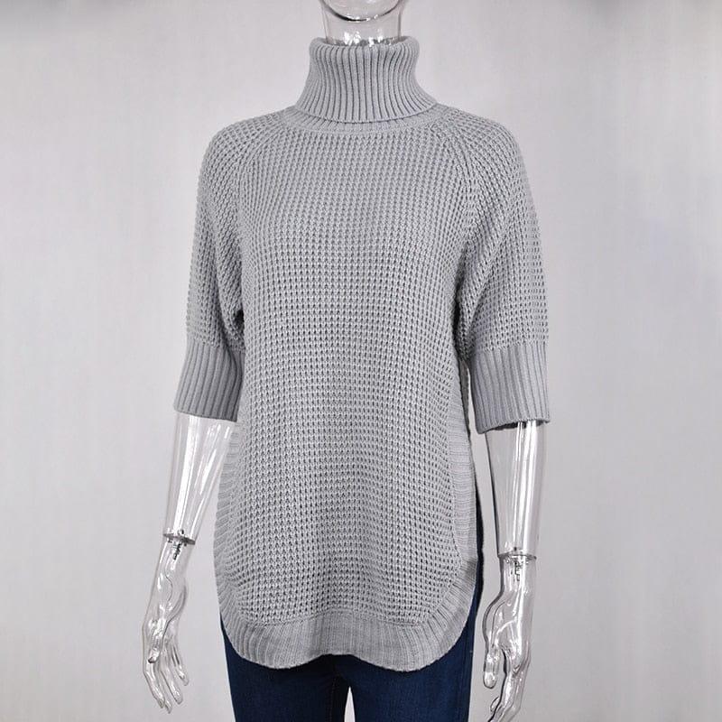 Adaline turtleneck sweater (Plus sizes) - VERSO QUALITY MATERIALS