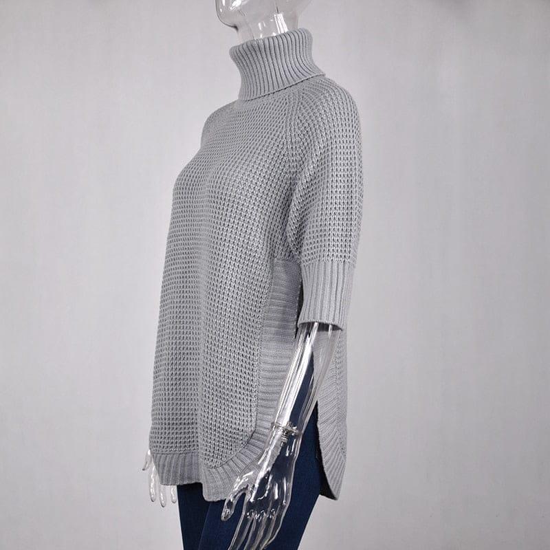 Adaline turtleneck sweater (Plus sizes) - VERSO QUALITY MATERIALS