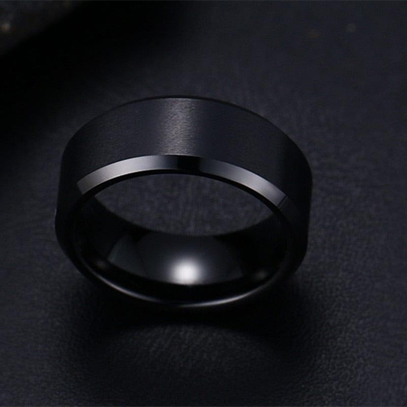 Adam stainless steel ring - VERSO QUALITY MATERIALS