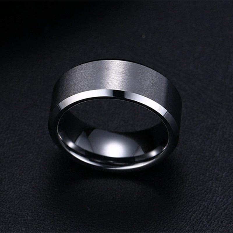 Adam stainless steel ring - VERSO QUALITY MATERIALS