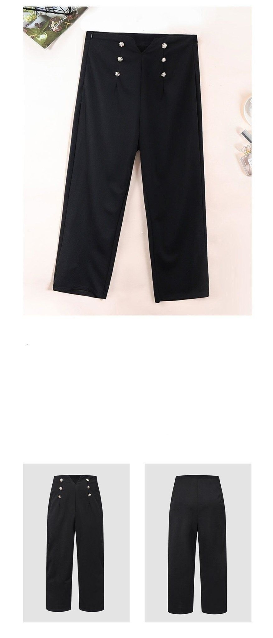 Addilyn pants (Plus sizes) - VERSO QUALITY MATERIALS