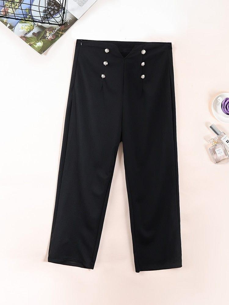 Addilyn pants (Plus sizes) - VERSO QUALITY MATERIALS