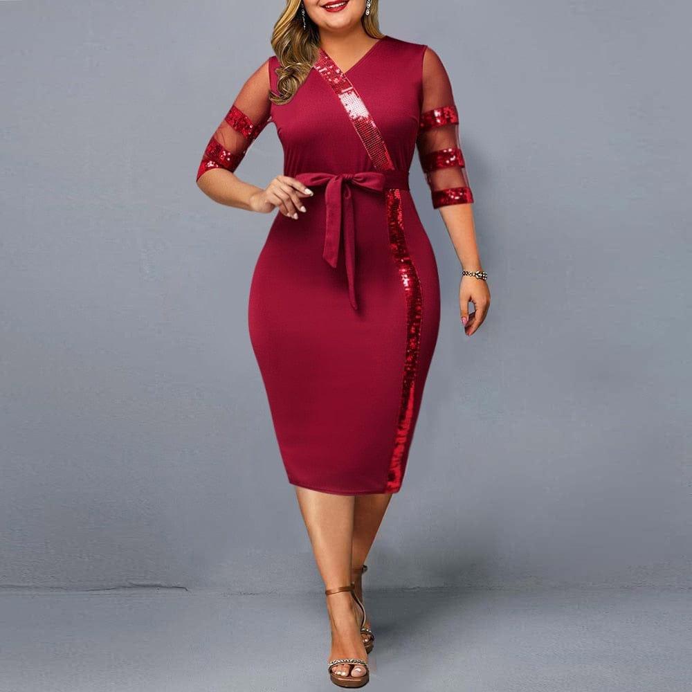 Addison dress (Plus sizes) - VERSO QUALITY MATERIALS