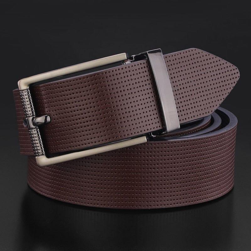 Aiden belt Verso Coffee Gray buckle 100cm 