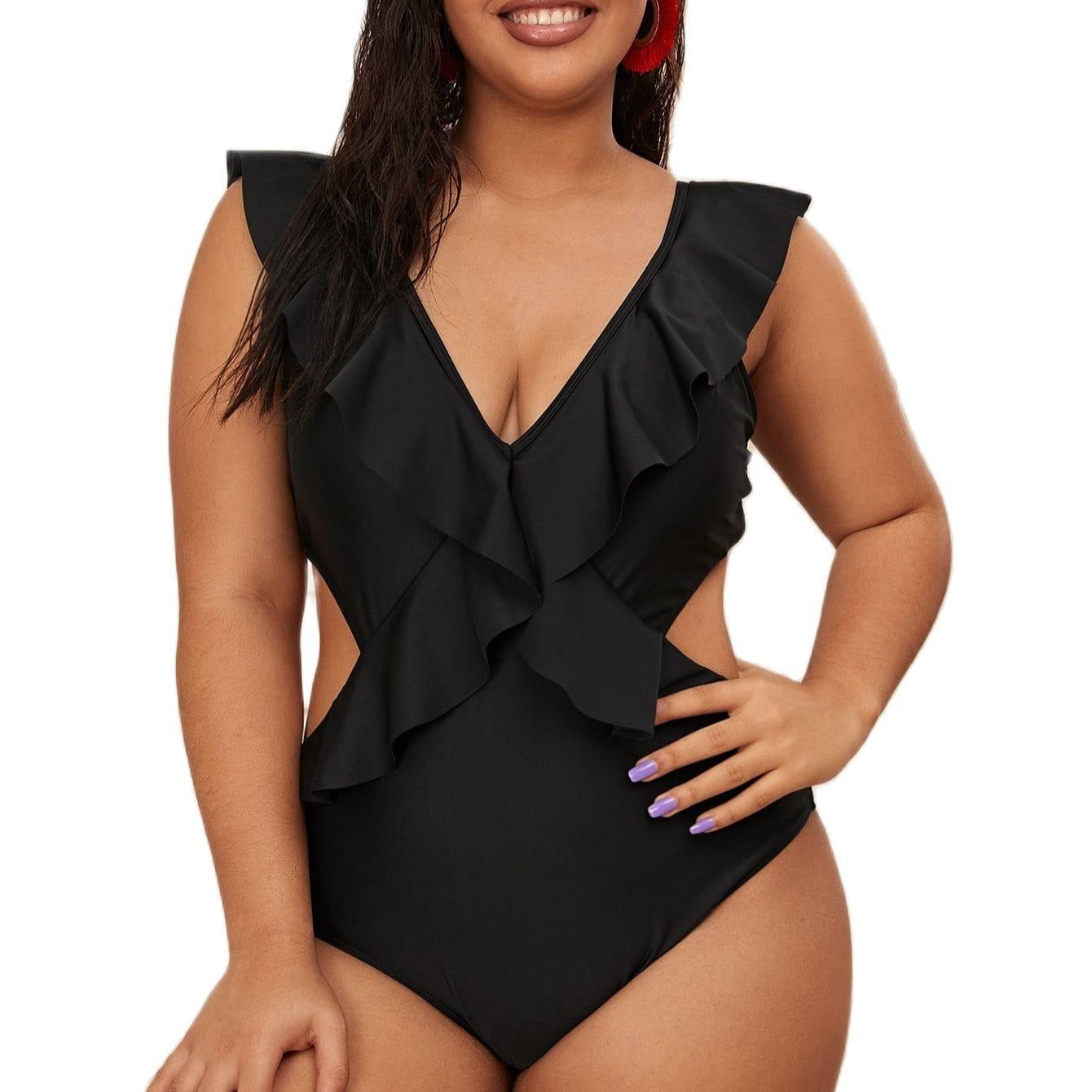 Alexandra swimsuit (Plus sizes) - VERSO QUALITY MATERIALS