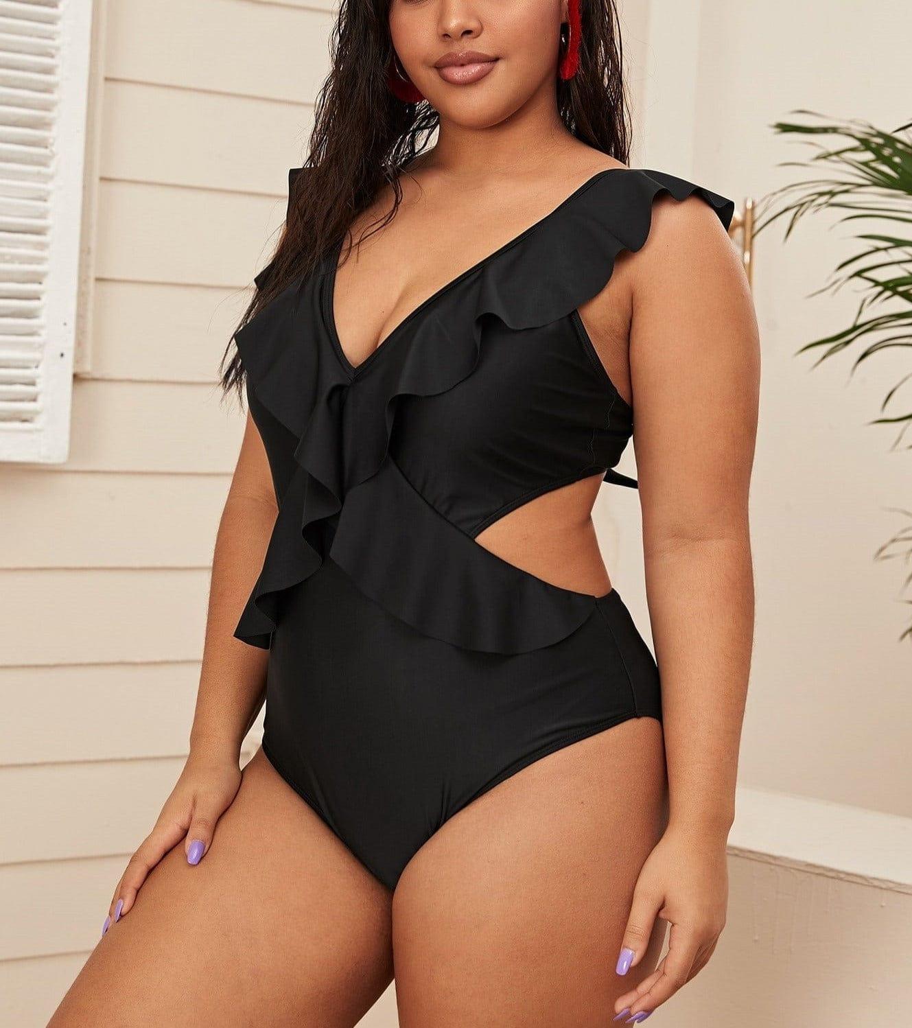 Alexandra swimsuit (Plus sizes) - VERSO QUALITY MATERIALS