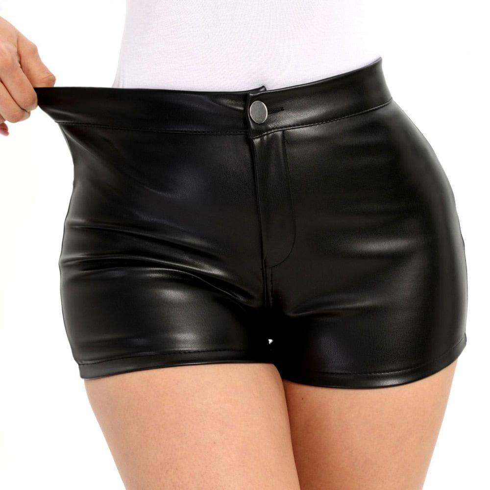 Alexis leather shorts - VERSO QUALITY MATERIALS