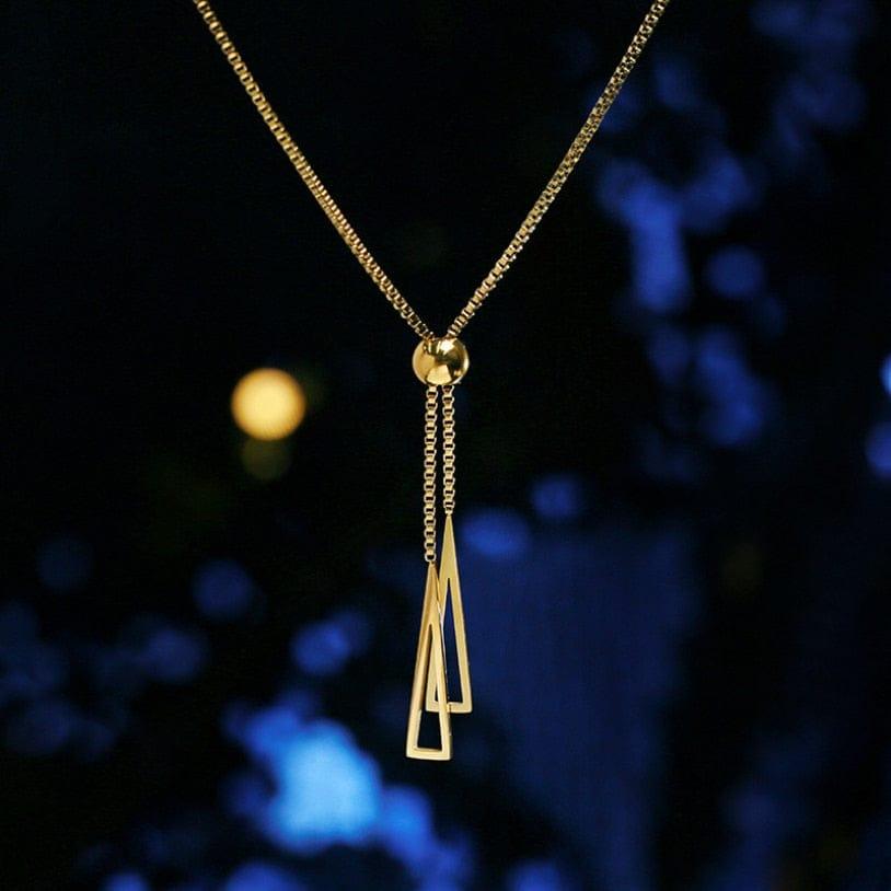 April stainless steel necklace - VERSO QUALITY MATERIALS