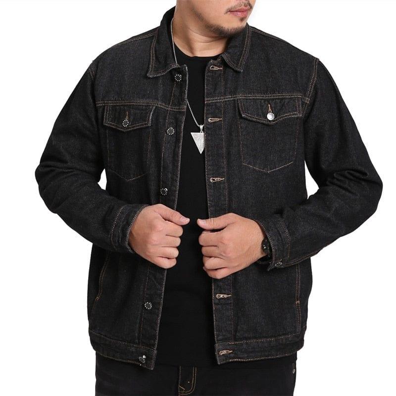 Ashton denim jacket (Plus sizes) - VERSO QUALITY MATERIALS