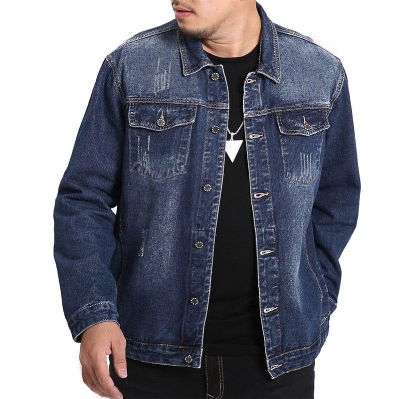 Ashton denim jacket (Plus sizes) - VERSO QUALITY MATERIALS