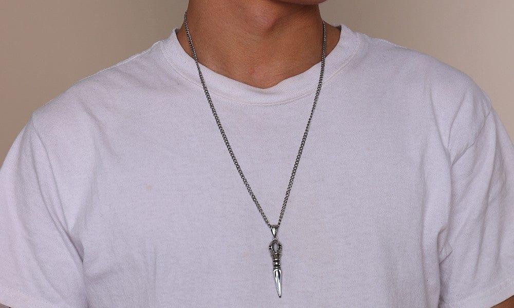 Austin stainless steel necklace - VERSO QUALITY MATERIALS