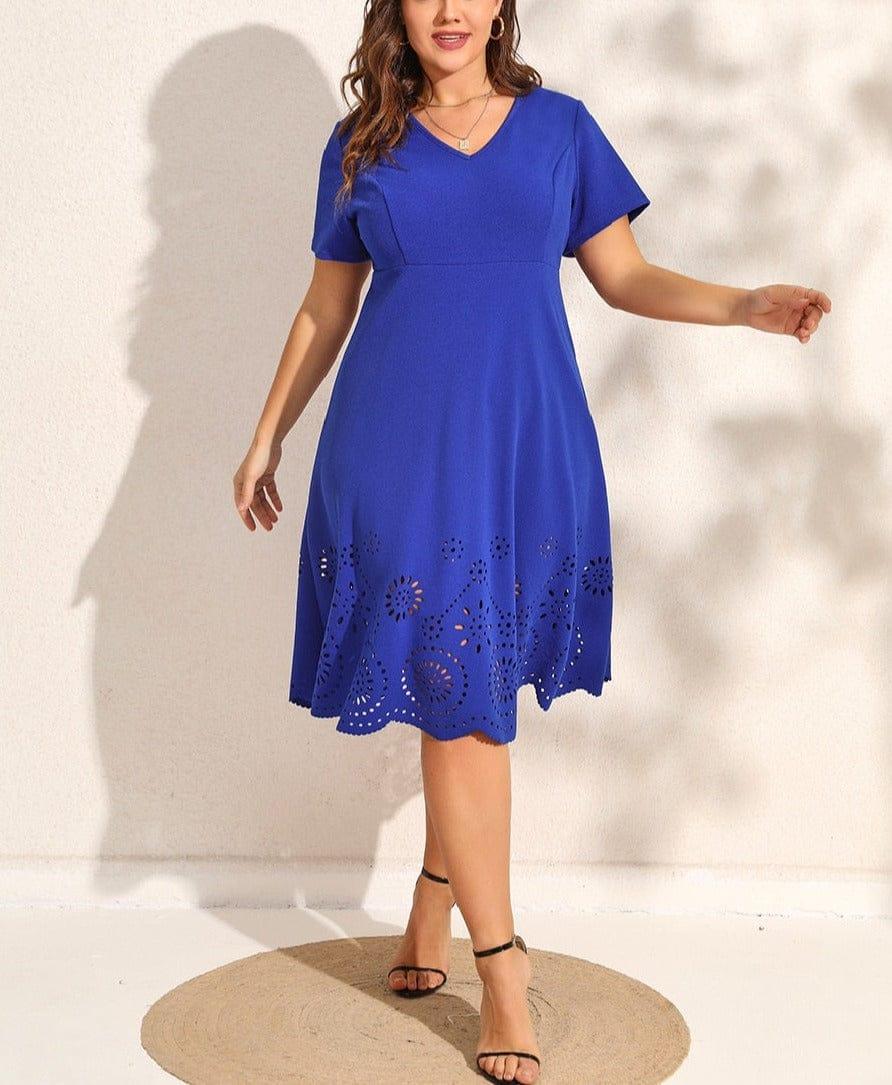 Ayla dress (Plus sizes) - VERSO QUALITY MATERIALS