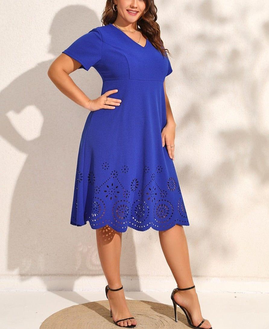 Ayla dress (Plus sizes) - VERSO QUALITY MATERIALS