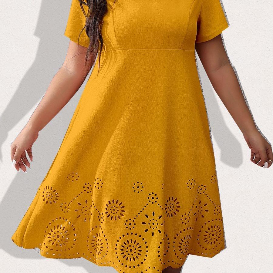 Ayla dress (Plus sizes) - VERSO QUALITY MATERIALS