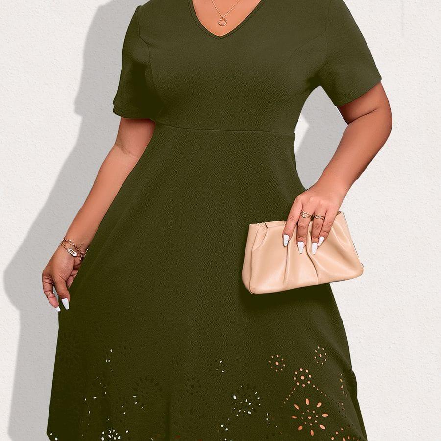 Ayla dress (Plus sizes) - VERSO QUALITY MATERIALS