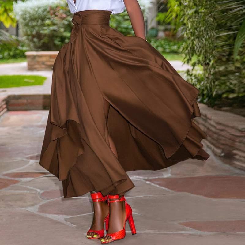 Bianca long skirt - VERSO QUALITY MATERIALS