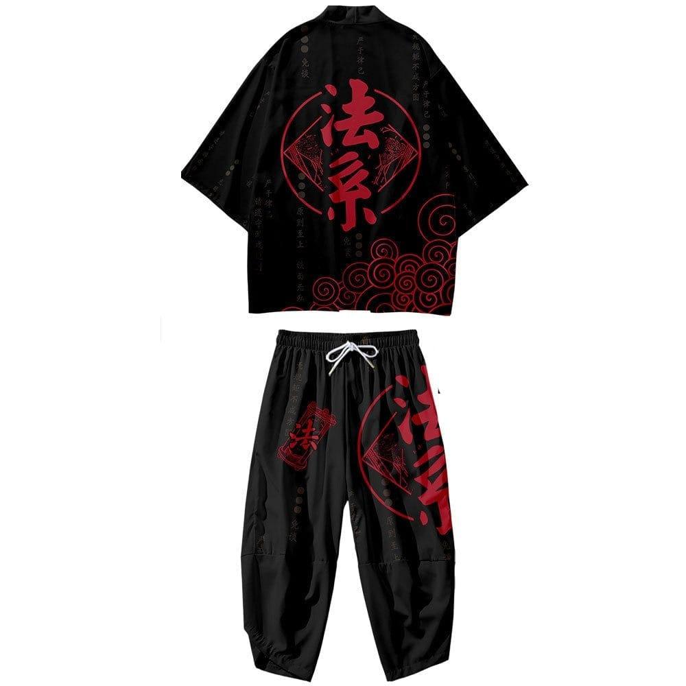 Bishop kimono set (Plus sizes) - VERSO QUALITY MATERIALS