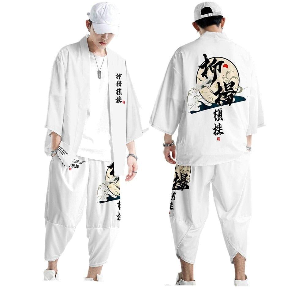 Blaine kimono set (Plus sizes) - VERSO QUALITY MATERIALS