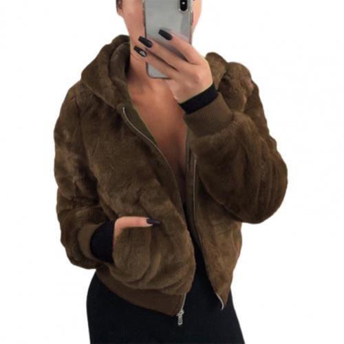 Britney Fur jacket Verso Light Coffee 3XL 