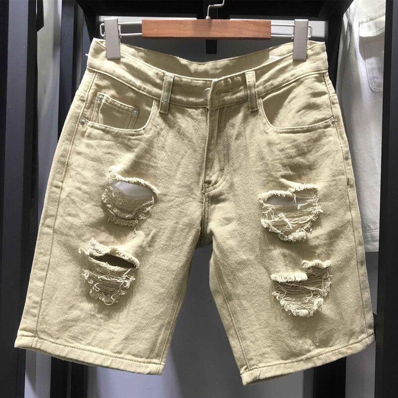 Brody denim shorts Verso Khaki 28 