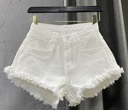 Brooklynn denim shorts - VERSO QUALITY MATERIALS