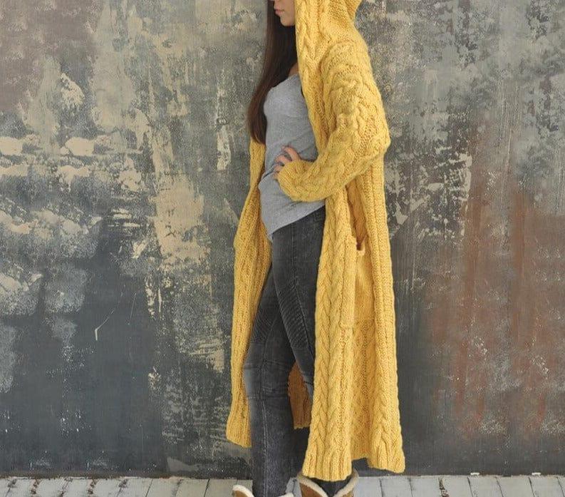 Brooklynn oversized cardigan (Plus sizes) - VERSO QUALITY MATERIALS