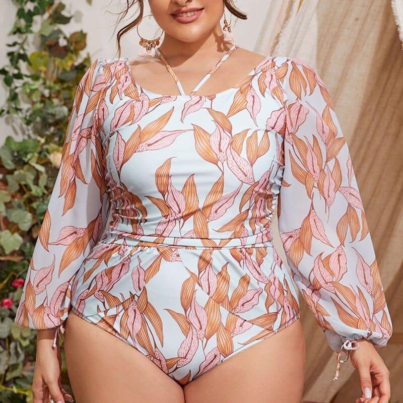 Cadence one piece swimsuit set (Plus sizes) - VERSO QUALITY MATERIALS