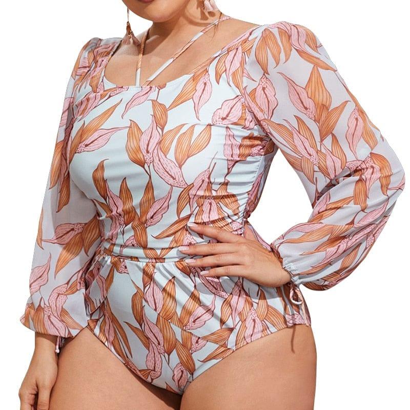 Cadence one piece swimsuit set (Plus sizes) - VERSO QUALITY MATERIALS