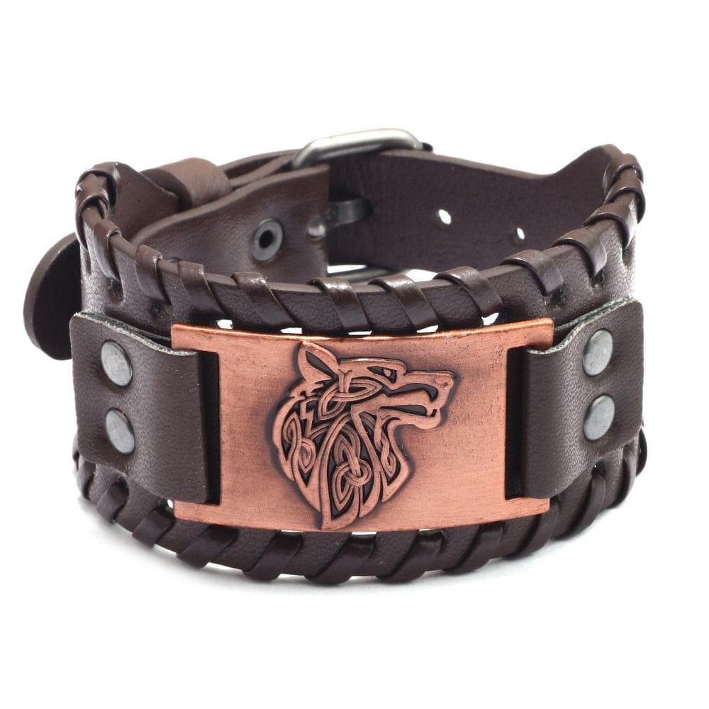 Calvin leather bracelet - VERSO QUALITY MATERIALS