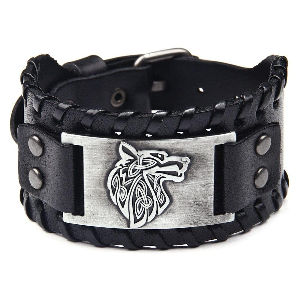 Calvin leather bracelet - VERSO QUALITY MATERIALS