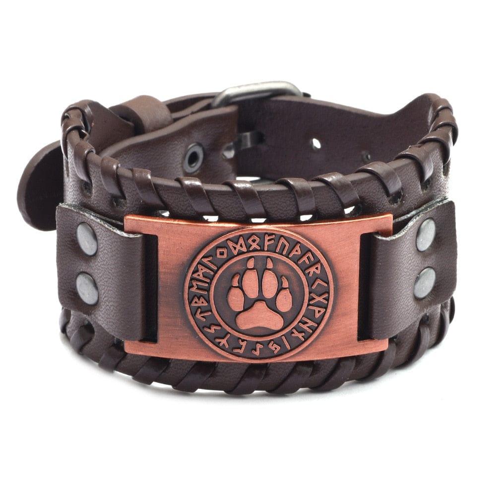 Calvin leather bracelet - VERSO QUALITY MATERIALS