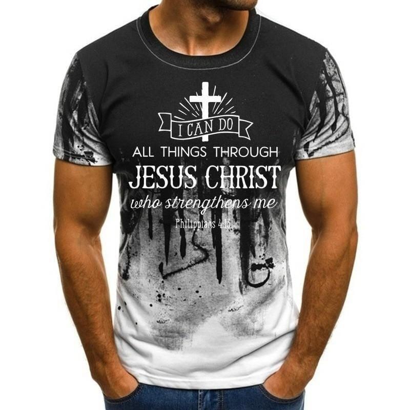 Calvin oversized T-shirt (Plus sizes) Verso White jesus XS 