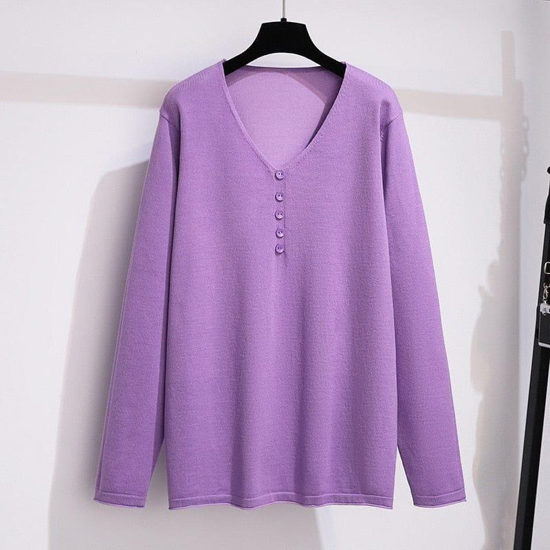 Catherine long sleeve shirt (Plus sizes) - VERSO QUALITY MATERIALS