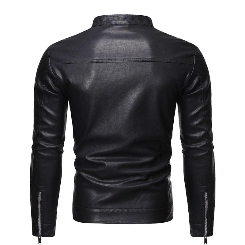 Charles leather coat (Plus sizes) - VERSO QUALITY MATERIALS