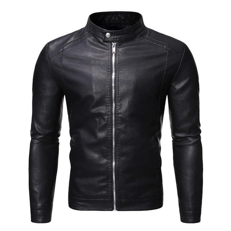 Charles leather coat (Plus sizes) - VERSO QUALITY MATERIALS