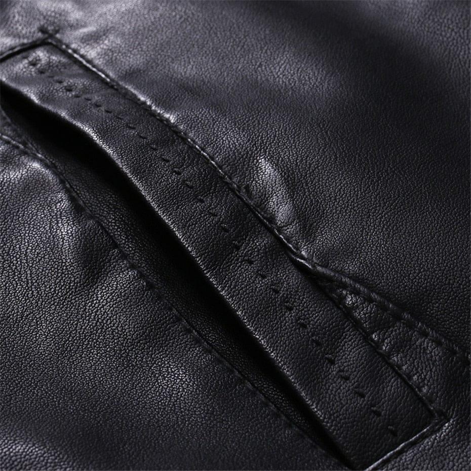 Charles leather coat (Plus sizes) - VERSO QUALITY MATERIALS