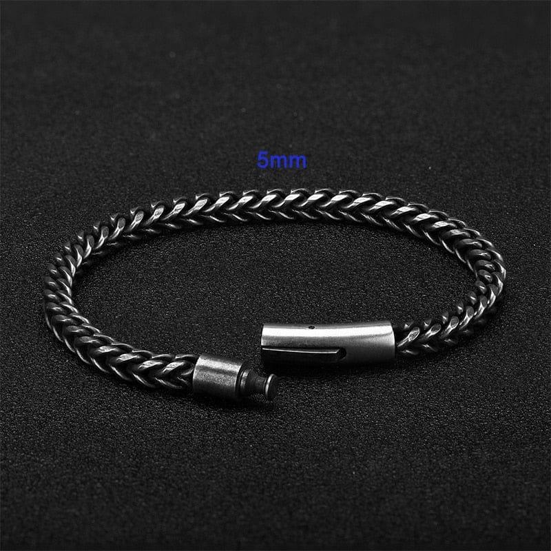 Chase stainless steel bracelet - VERSO QUALITY MATERIALS