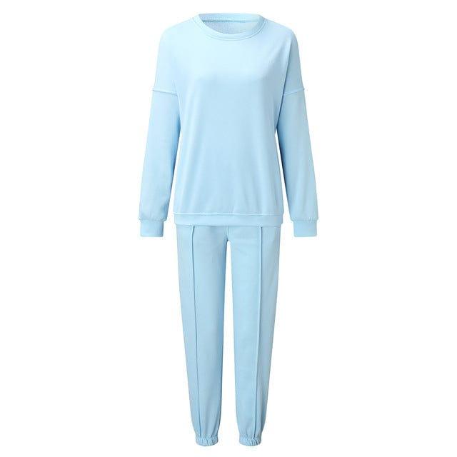 Claudia set Verso Light Blue XL 