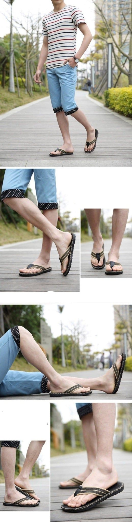 Connor flip-flops - VERSO QUALITY MATERIALS