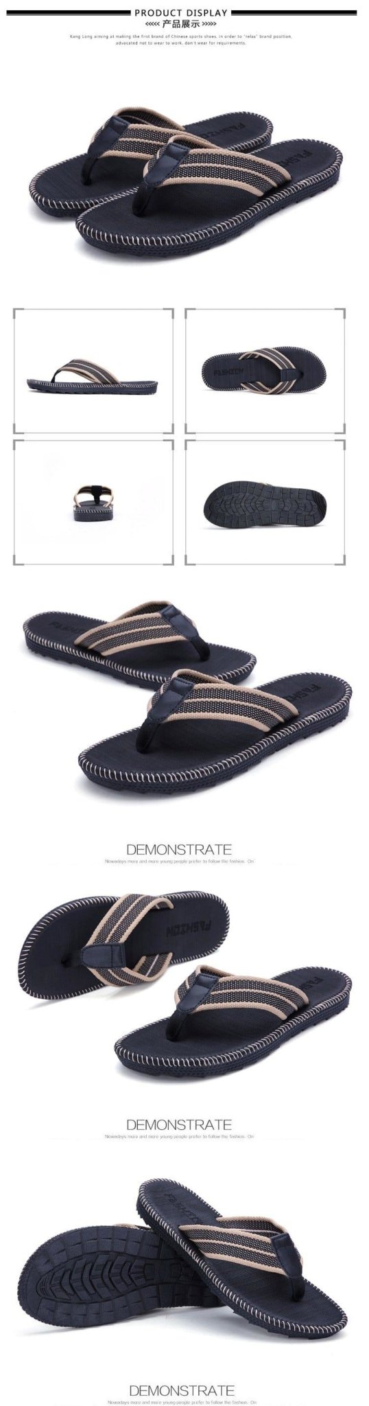 Connor flip-flops - VERSO QUALITY MATERIALS