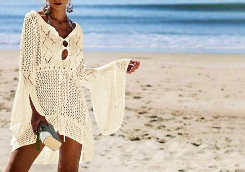 Daisy cover up beachwear Verso 