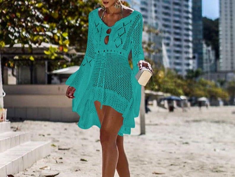 Daisy cover up beachwear Verso 