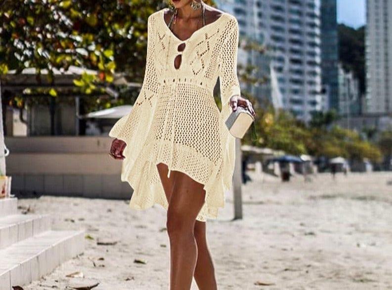 Daisy cover up beachwear Verso 