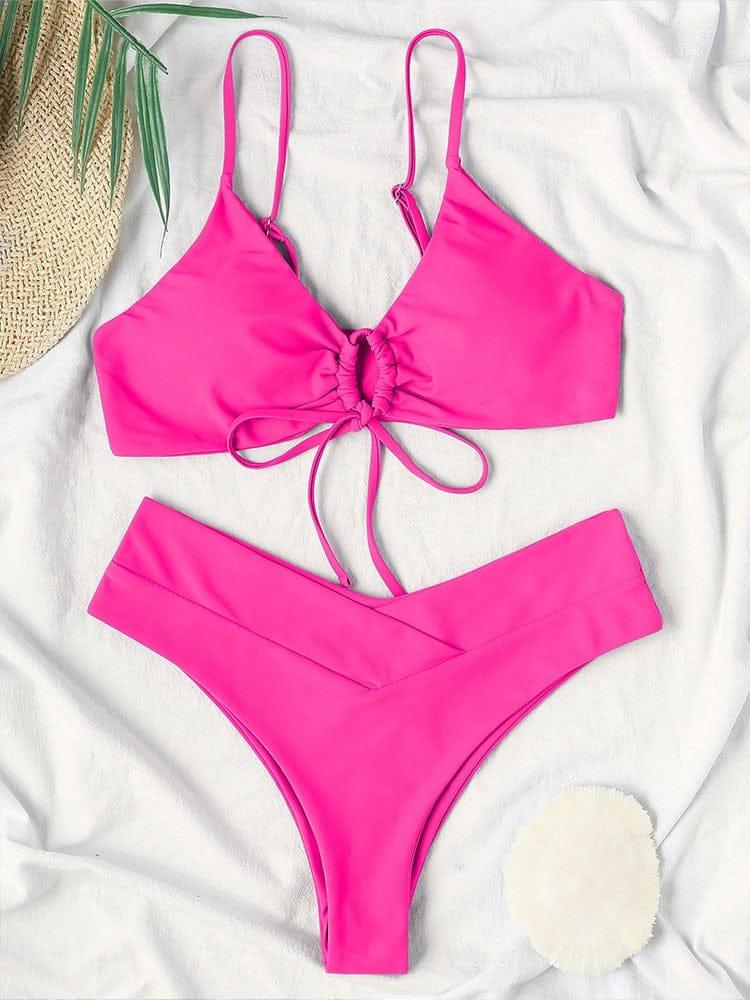 Dakota swimsuit bikini Verso Pink S 