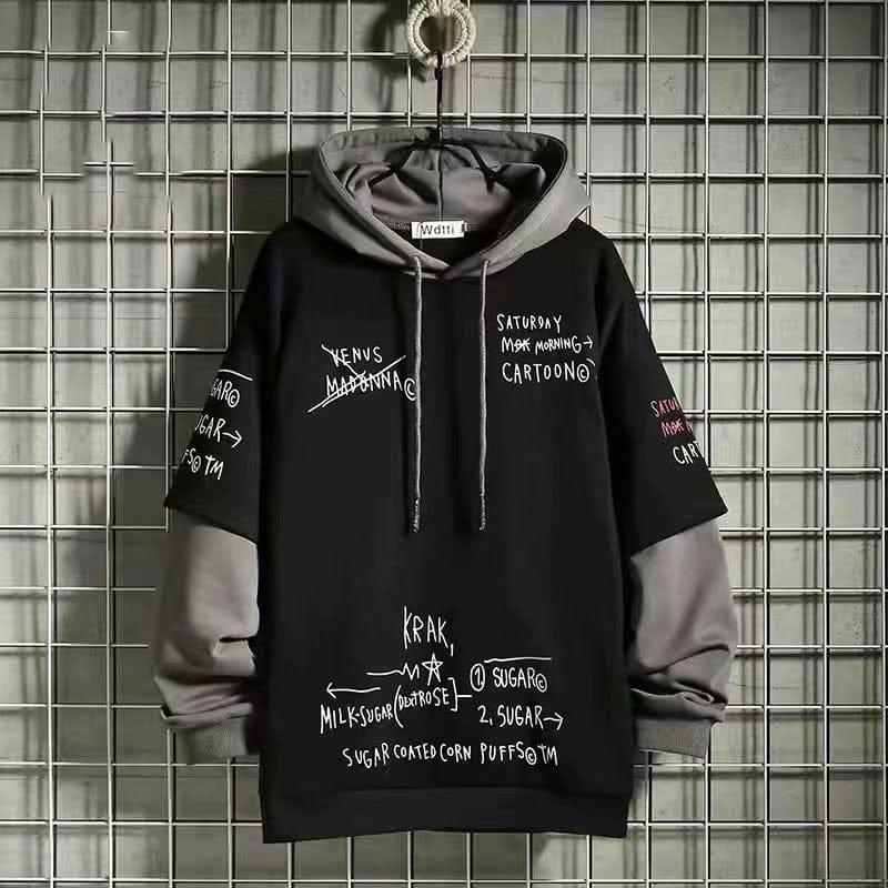 Damien hoodie (Plus sizes) - VERSO QUALITY MATERIALS