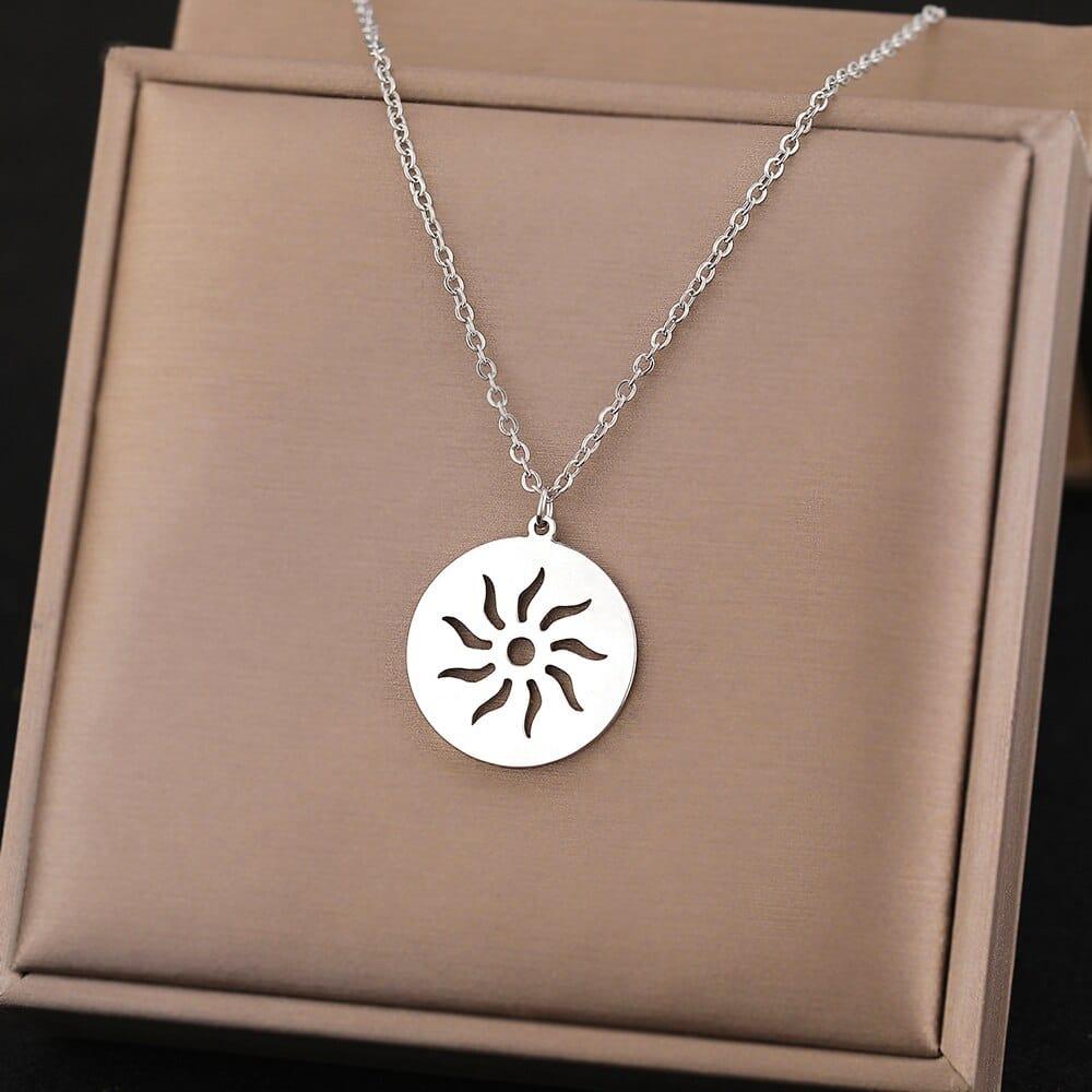 Danielle stainless steel necklace - VERSO QUALITY MATERIALS