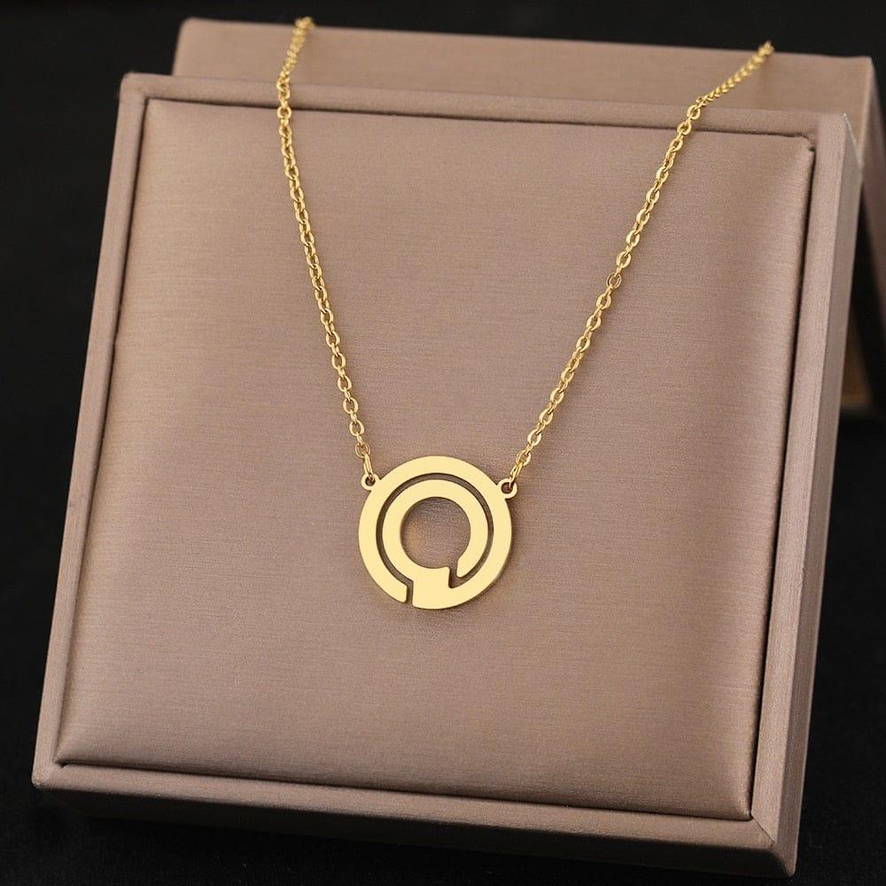 Danielle stainless steel necklace - VERSO QUALITY MATERIALS